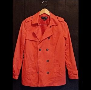 Forever 21 Bright Orange Jacket